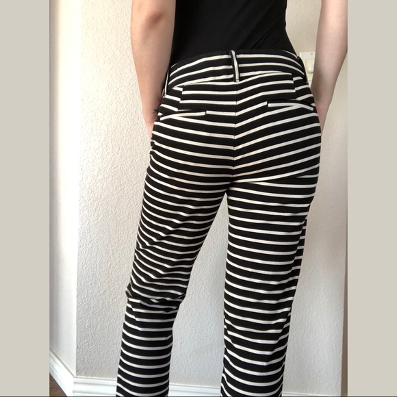 Ann Taylor Striped Capris from LOFT - Picture 3 of 5